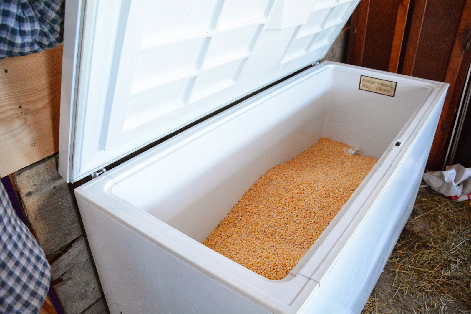 Farmer Peg Feed Storage