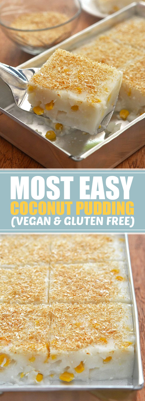 Most Easy Coconut Pudding (Vegan & Gluten Free)