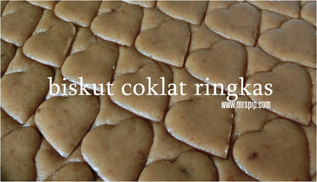 Resepi Biskut Coklat Ringkas