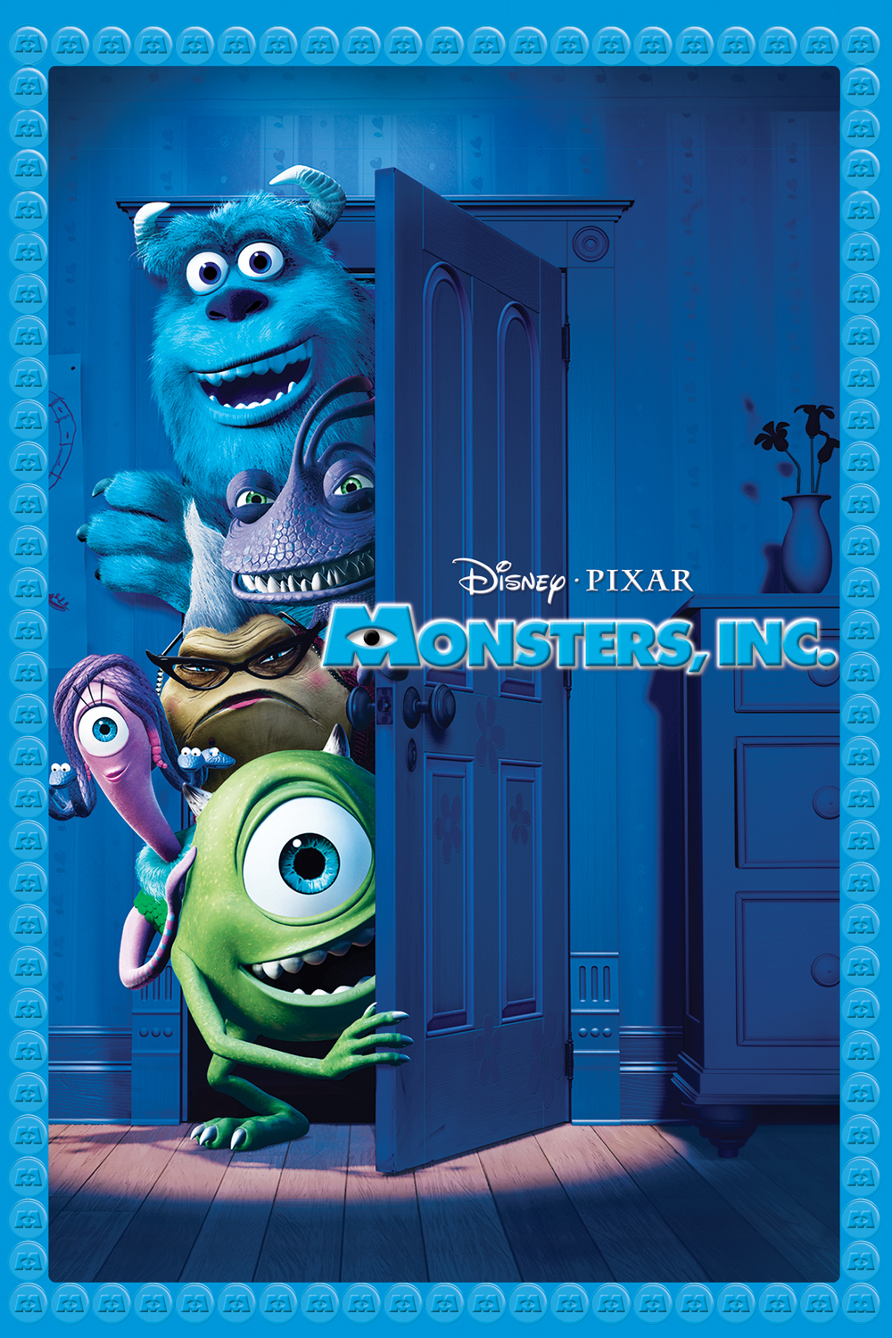 The Geeky Nerfherder: Movie Poster Art: Monsters Inc (2001)