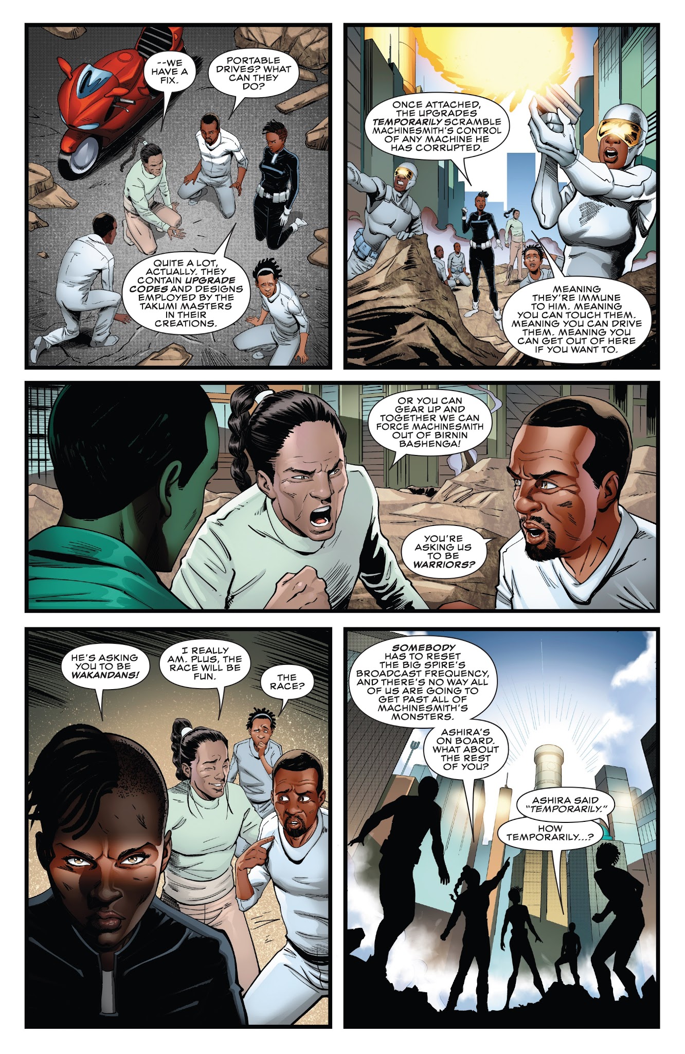 Black Panther: Soul of a Machine 6 Page 8