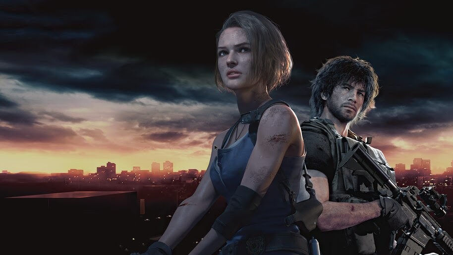 Resident Evil 3 Remake, Jill Valentine, Carlos Oliveira, 4K, #3.1608
