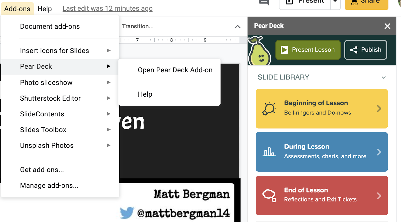 Learn Lead Grow Take Google Slides to the Next Level with Peardeck