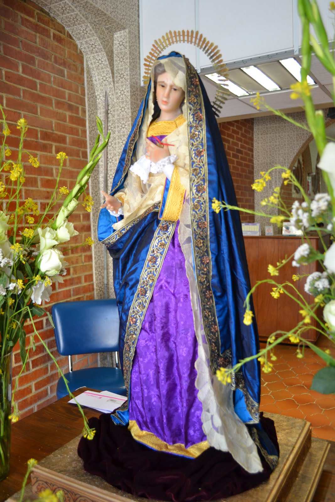 Corazón de CERA Virgen de los Dolores.