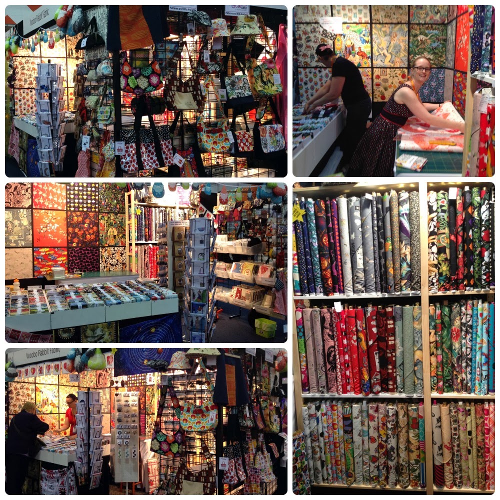 Voodoo Rabbit Fabric Brisbane Craft and Quilt Show 2013 Wrap Up