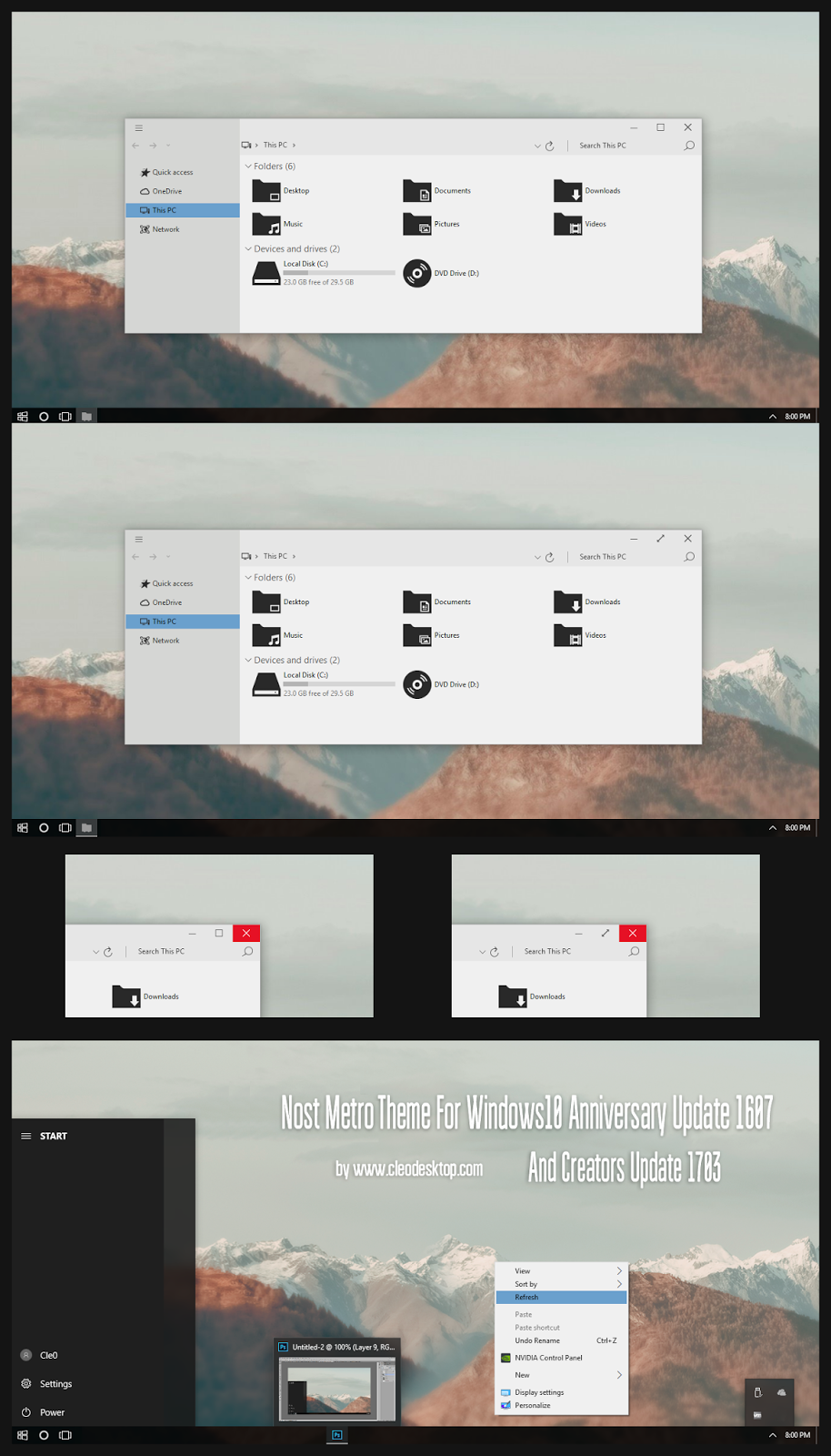 metro theme