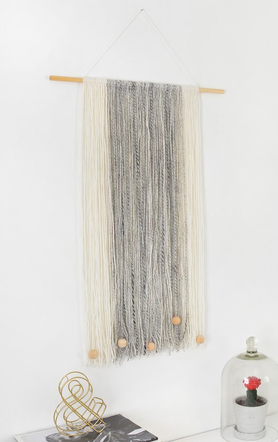 Cómo hacer un bonito tapiz para decorar tu pared