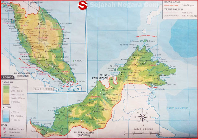 image: Malaysia Map HD
