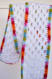 Granny Stitch Scarf by Over The Apple Tree