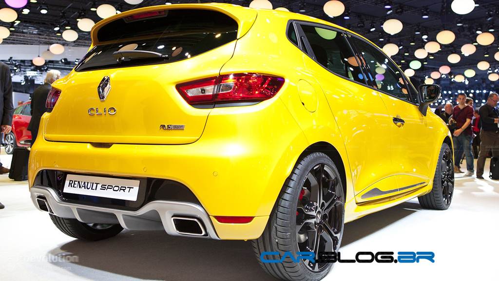 Novo Renault Clio RS com 200CV turbo apresentado em Paris
