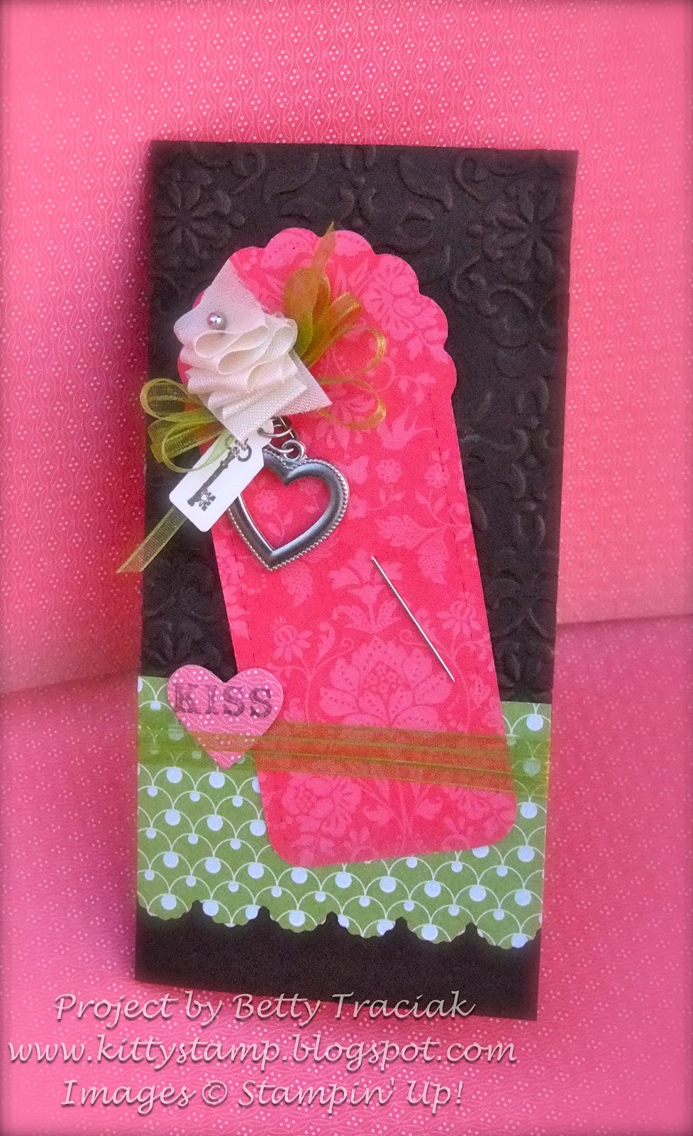 Kitty Stamp Hat Pin Embellishment Tip