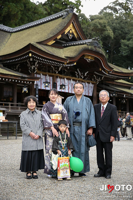 大神神社の七五三出張撮影