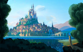 Living Lines Library: Tangled (2010) - Visual Development: Locations