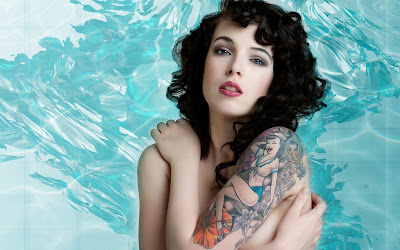 Tattooed Women Wallpaper