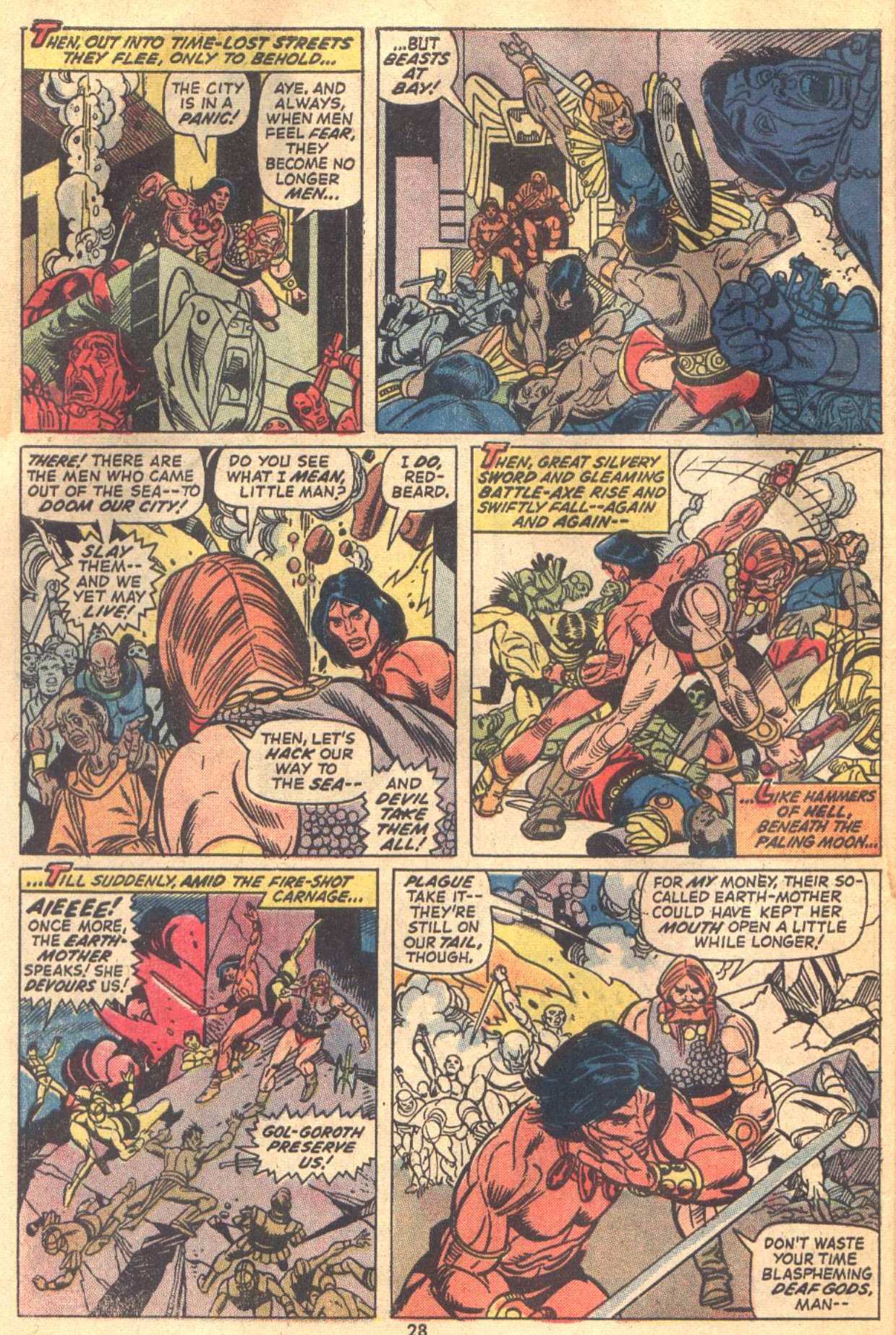 Read online Conan the Barbarian (1970) comic -  Issue #18 - 21