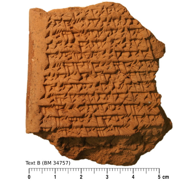 Antigas inscrições babilônicas- Trustees of the British Museum - Mathieu Ossendrijver