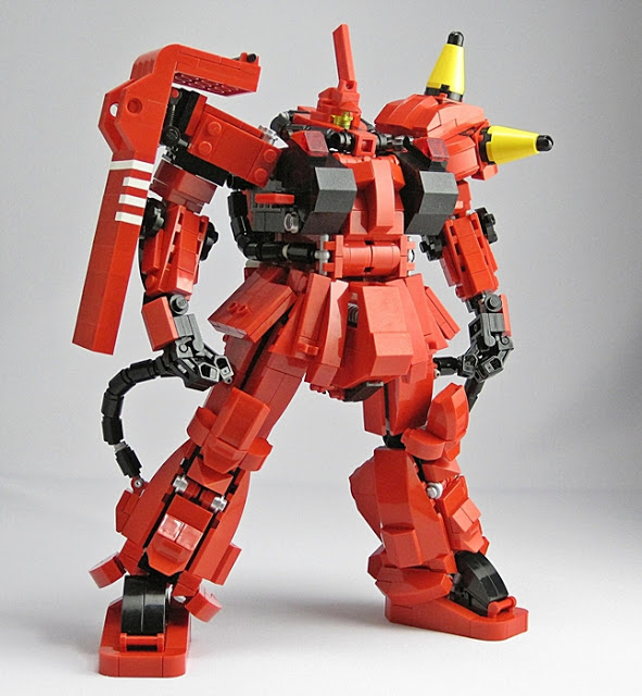 LEGO Zaku II Johnny Ridden's Customized Mobile Suit - Gundam Kits ...