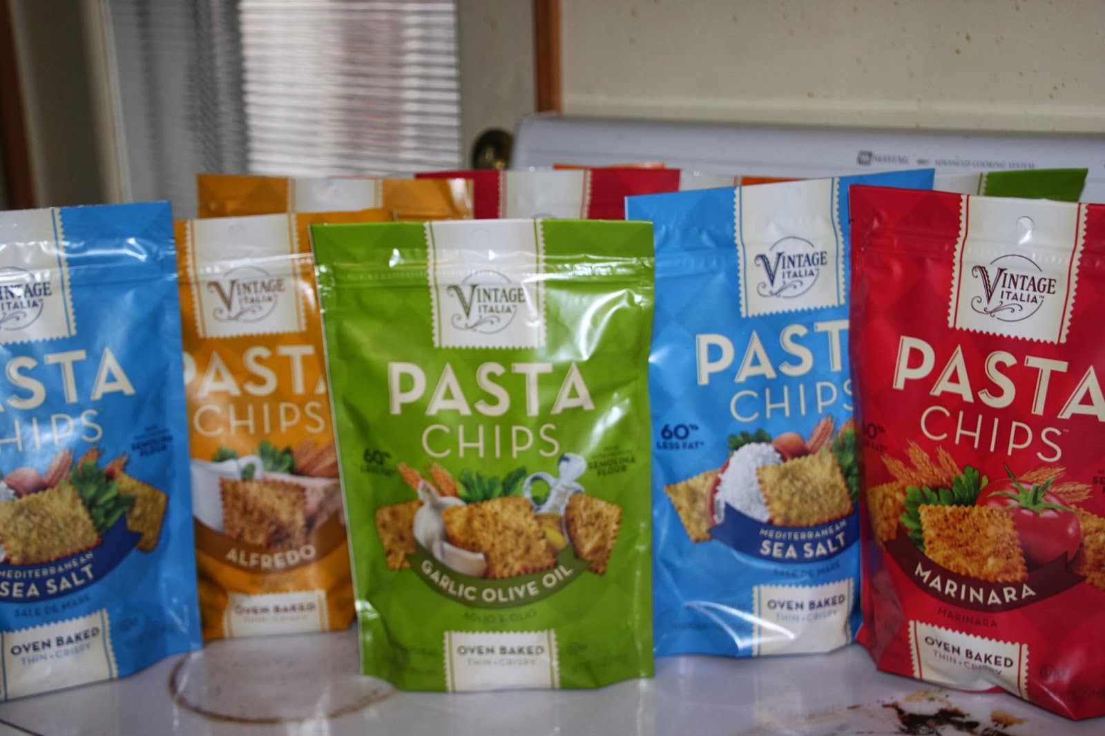 Susan's Disney Family Vintage Italia Pasta Chips…. Chips from pasta