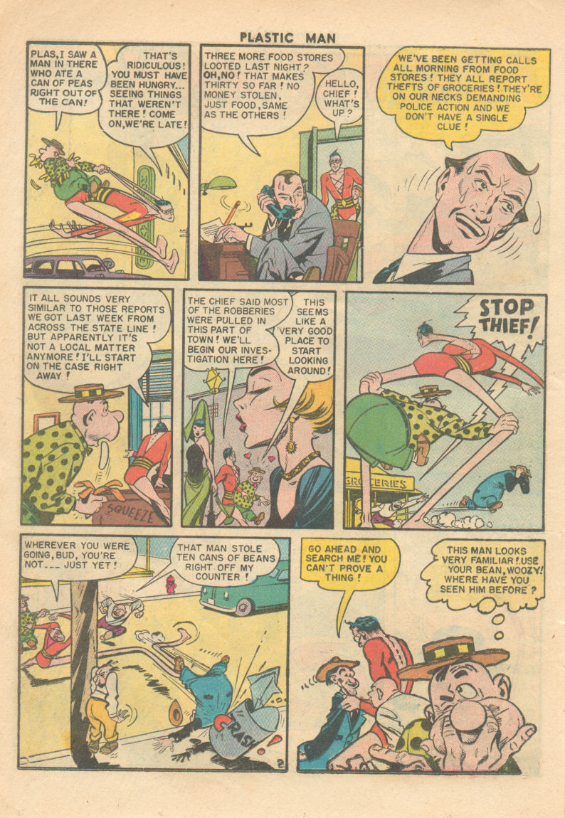 Read online Plastic Man (1943) comic -  Issue #63 - 14