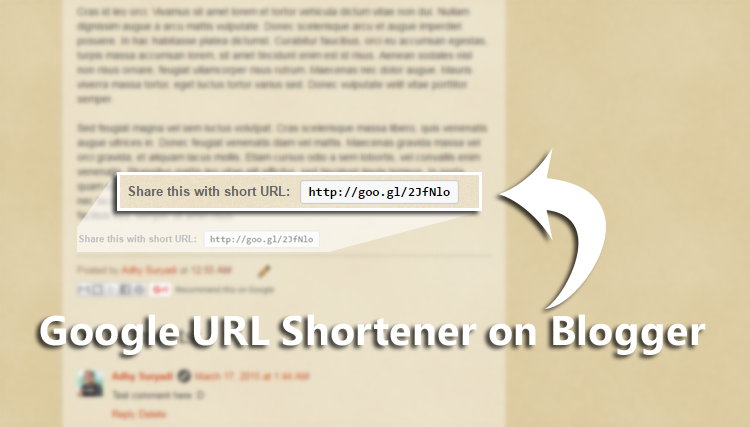 Alternative Lain Membuat Google URL Shortener Dengan URL Shortener API Key Alternative Lain Membuat Google URL Shortener