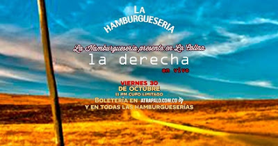 La Derecha presenta su nuevo EP en La Hamburguesería