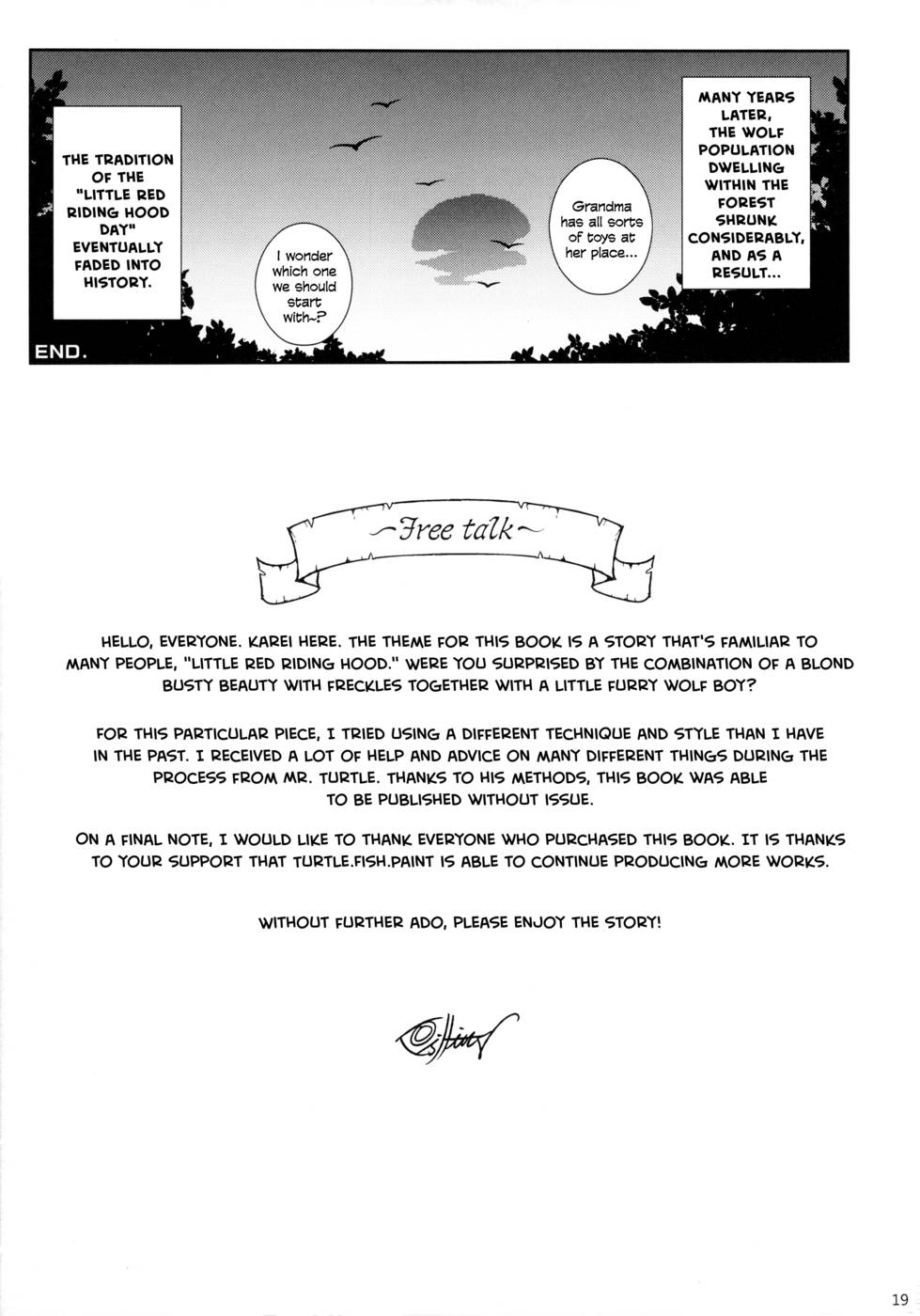 Hentai Manga Comic-Childhood Destruction Big Red Riding Hood and the Little Wolf-Read-19