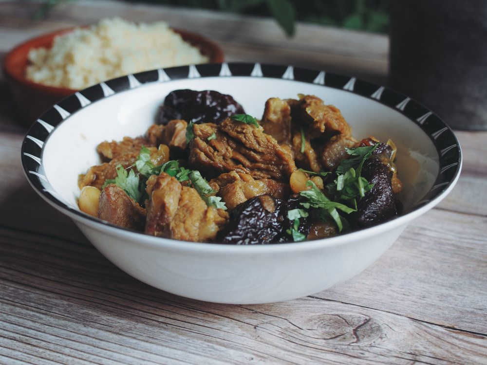Recipe Lamb Tagine with Prunes and Almonds French Foodie in Dublin