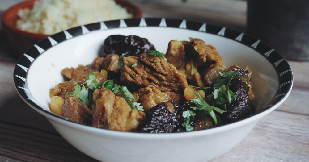 Recipe Lamb Tagine with Prunes and Almonds French Foodie in Dublin