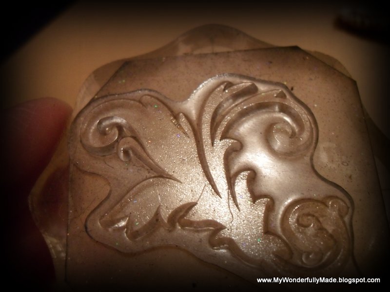 "Wonderfully Made" Embossing On Glass