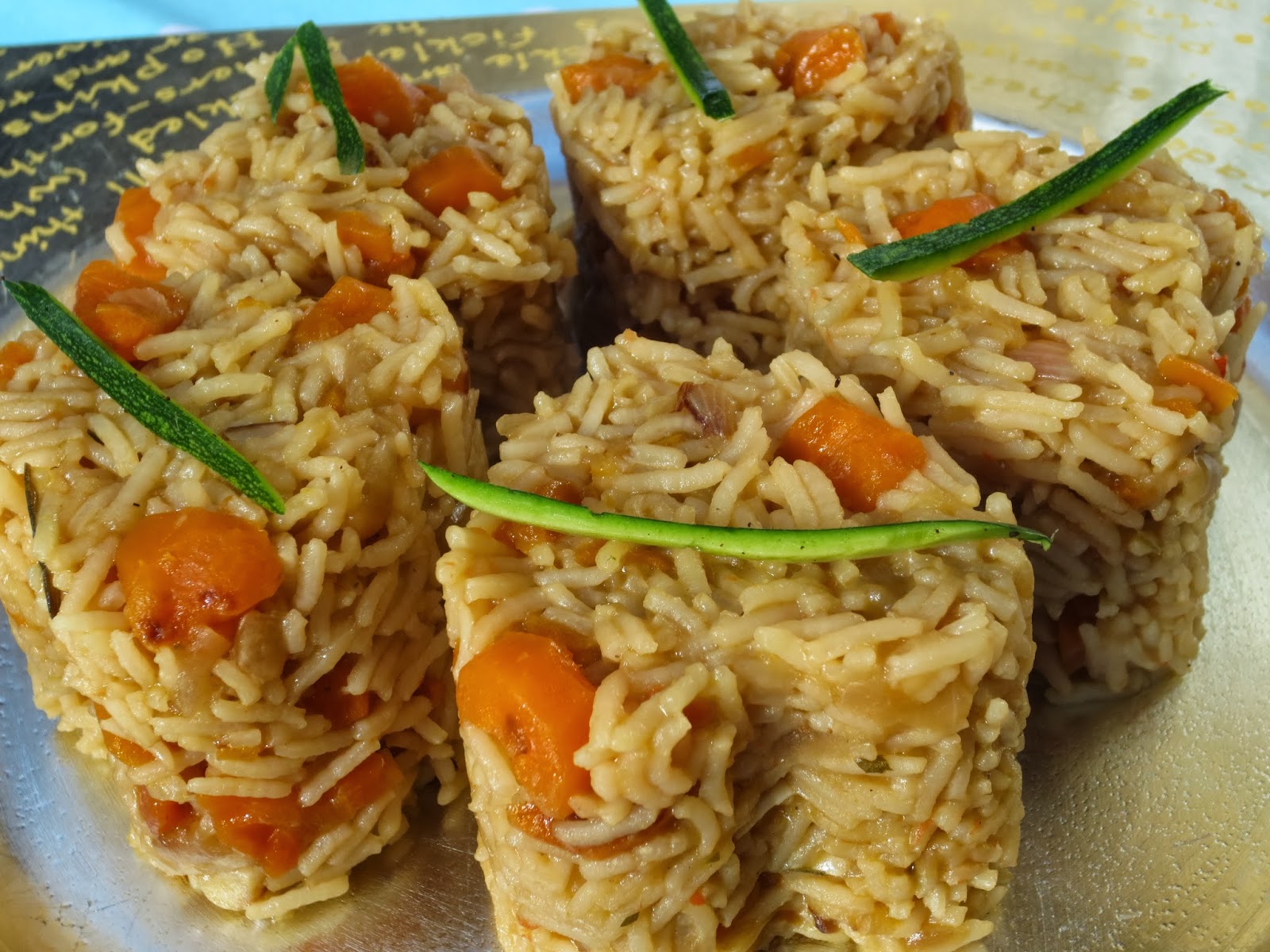 Arroz basmati de verduras olla GM