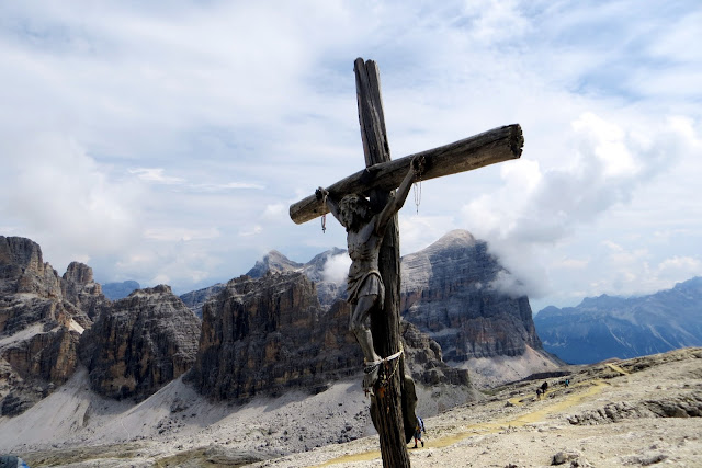 sentiero kaiserjager da passo falzarego