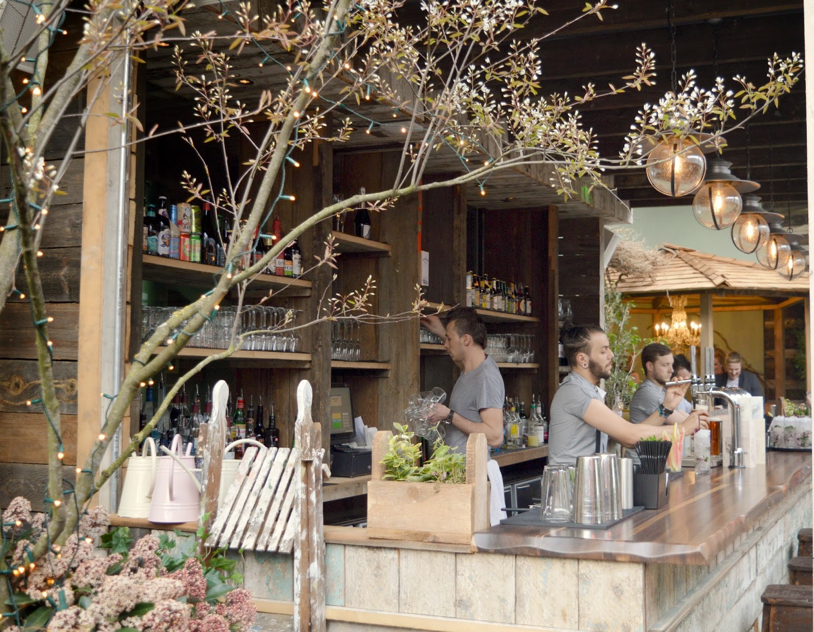 The Botanist Roof Garden New Girl in Toon