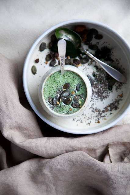 FENNEL, GINGER + CHLORELLA SMOOTHIE