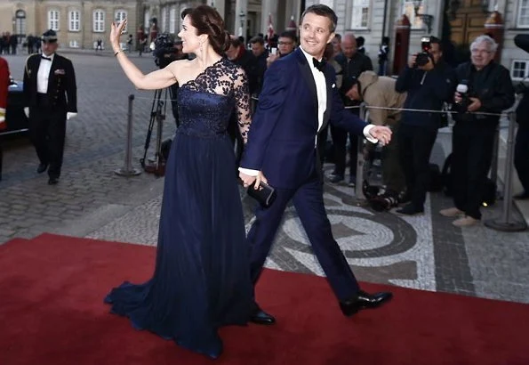 Crown Prince Frederik, Crown Princess Mary, Queen Anne-Marie of Greece, Princess Alexandra and, Princess Nathalie of Berleburg