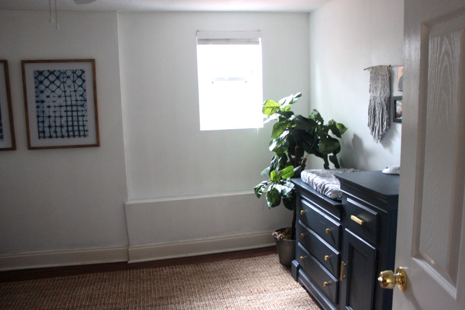 Camp Patton nursery before and afters