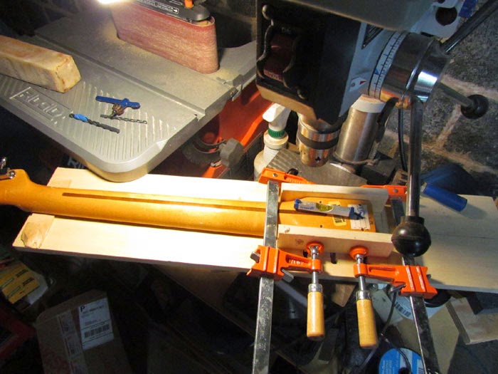 Threaded Inserts for Fender Guitar Neck Crawls Backward (When Alarmed)