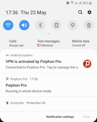 Cara Install VPN, Aku Menggunakan Psiphone Pro
