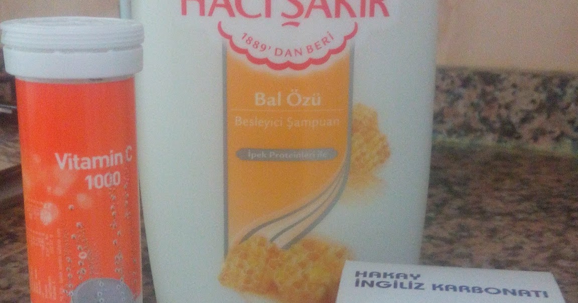 C Vitamini Ile Sac Boyasi Akitmak