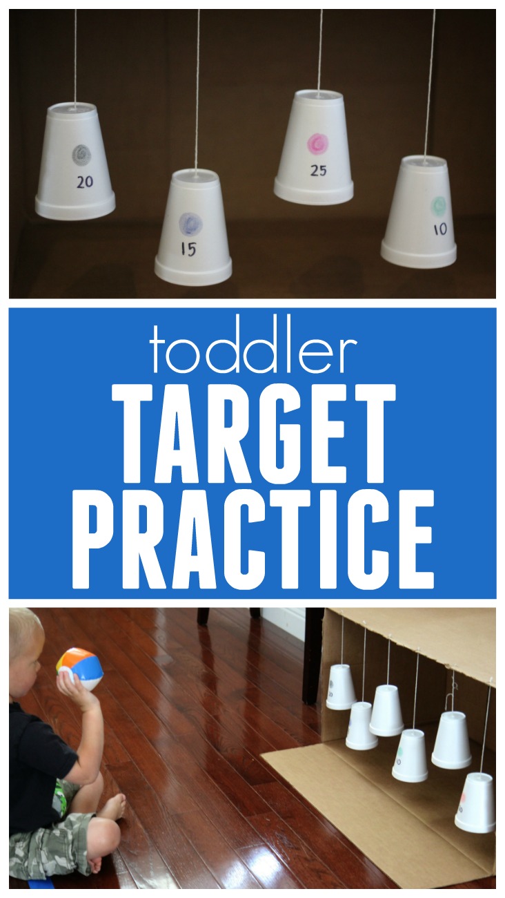 Toddler Approved! Moving Color Targets Game for Toddlers
