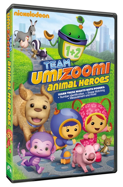 DVD Review - Team Umizoomi: Animal Heroes - Ramblings of a Coffee Addicted  Writer