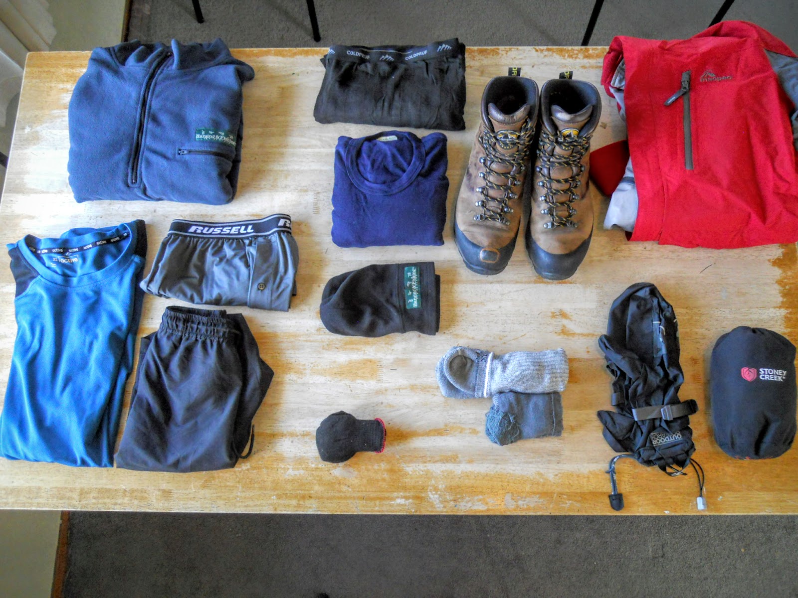 Tramping in the New Zealand backcountry NZ Bush Adventures Womens tramping clothing