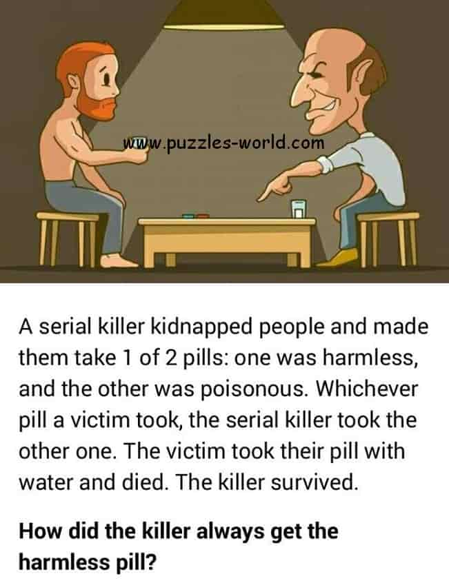 How did the killer always survive