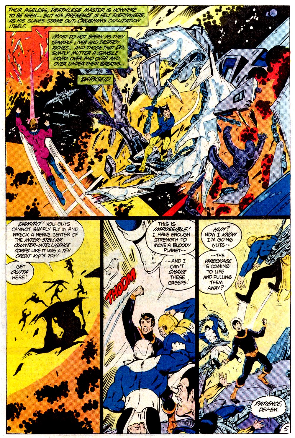 Read online Legion of Super-Heroes (1980) comic -  Issue #294 - 6