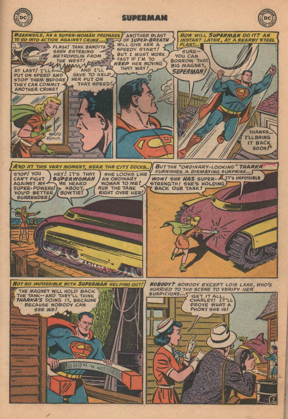 Read online Superman (1939) comic -  Issue #81 - 37