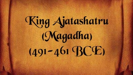 King Ajatashatru of Magadha