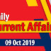 Kerala PSC Daily Malayalam Current Affairs 09 Oct 2019