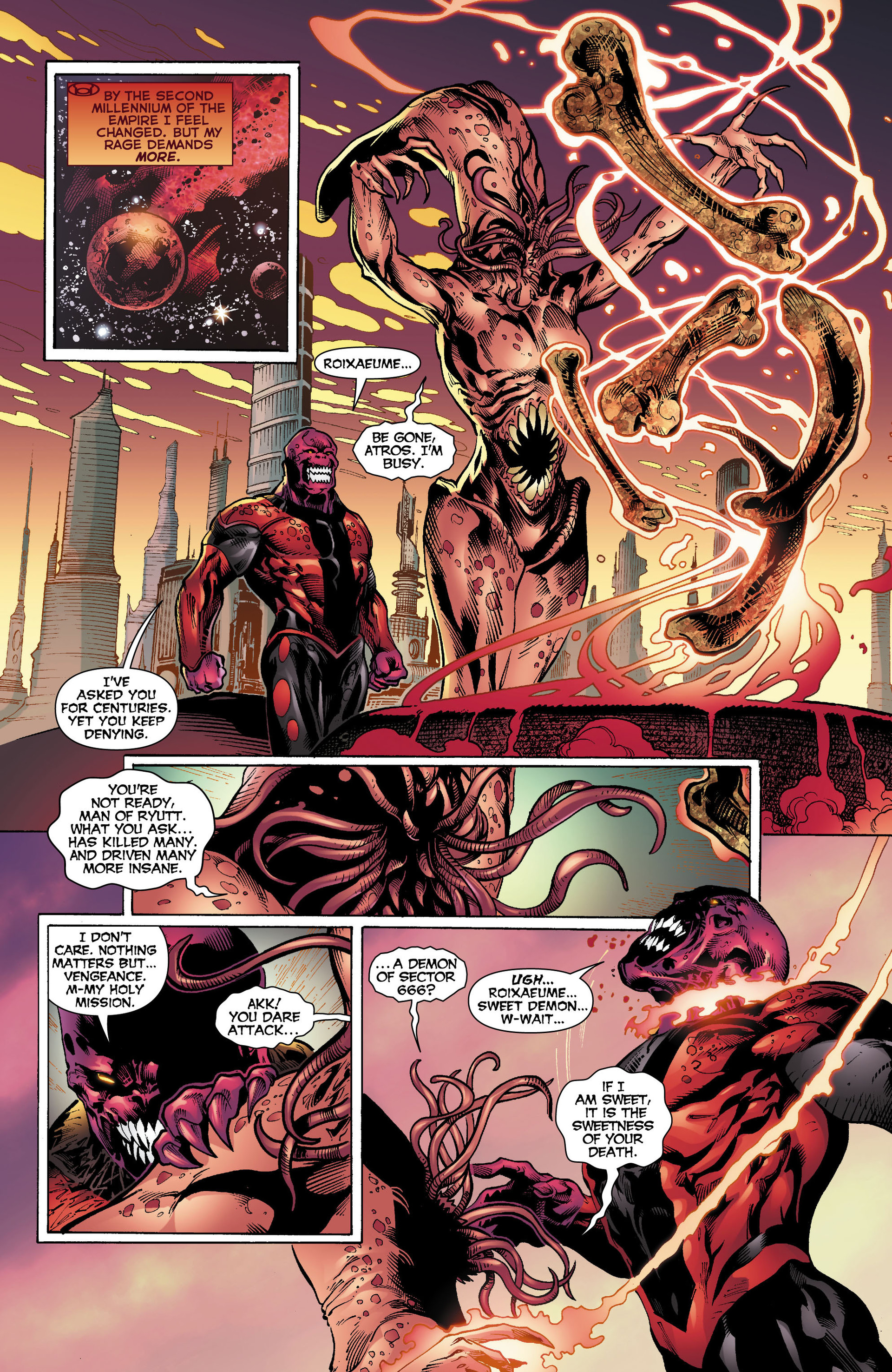 Read online Red Lanterns comic -  Issue #0 - 12