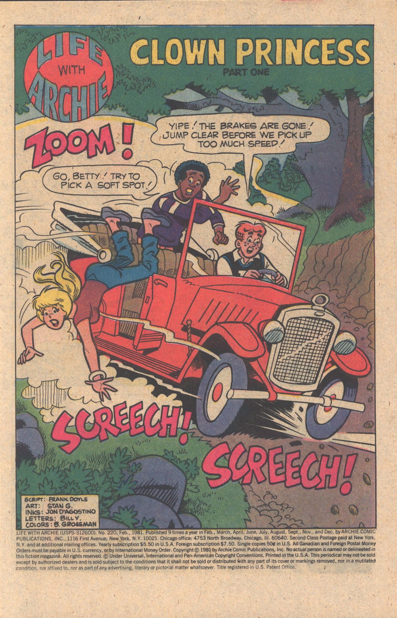 Read online Life With Archie (1958) comic -  Issue #220 - 3