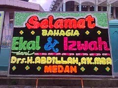 Toko Bunga Papan di Pangkalan Susu