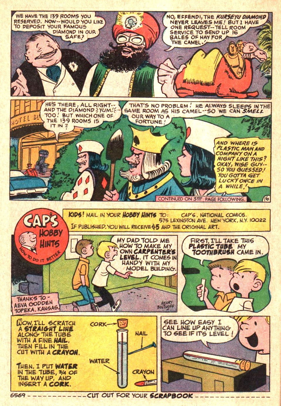 Read online Plastic Man (1966) comic -  Issue #7 - 22
